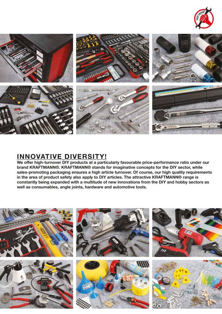 KRAFTMANN by BGS technic Catalog Hand tools Nb. : 654 - Page 2