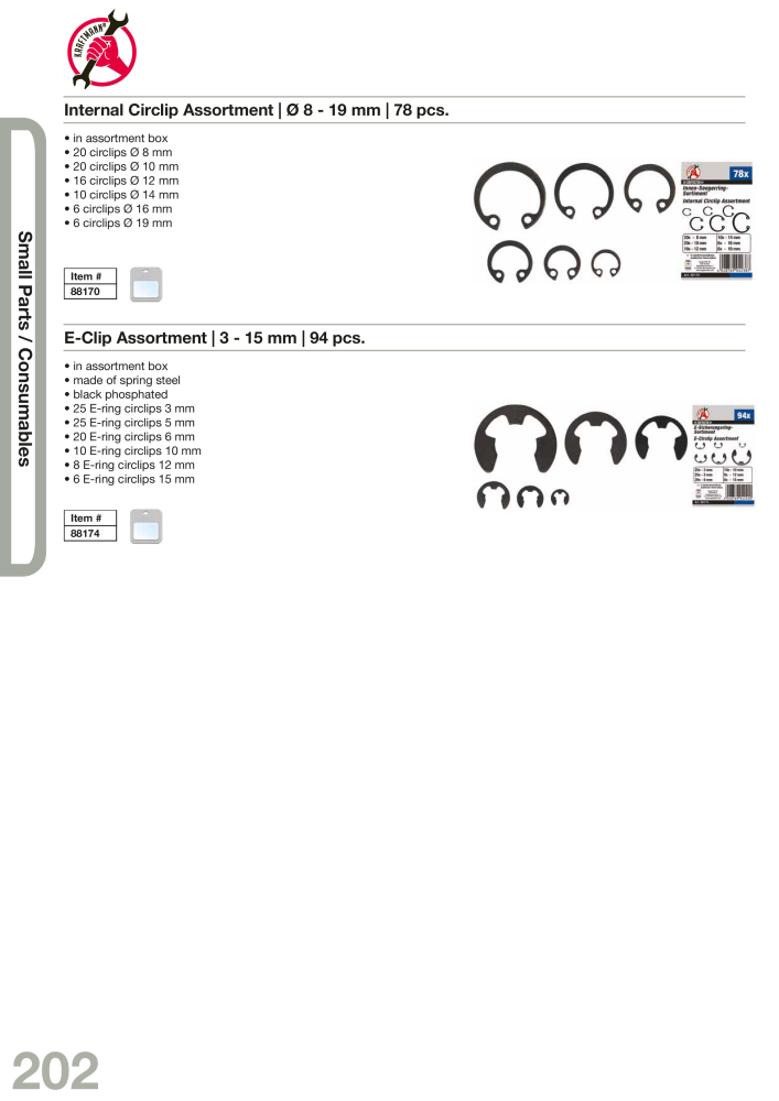 KRAFTMANN by BGS technic Catalog Hand tools NR.: 654 - Seite 205