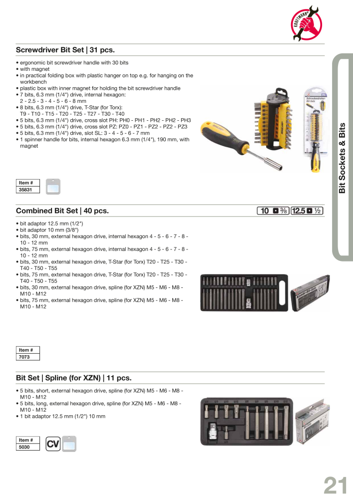 KRAFTMANN by BGS technic Catalog Hand tools Nº: 654 - Página 24