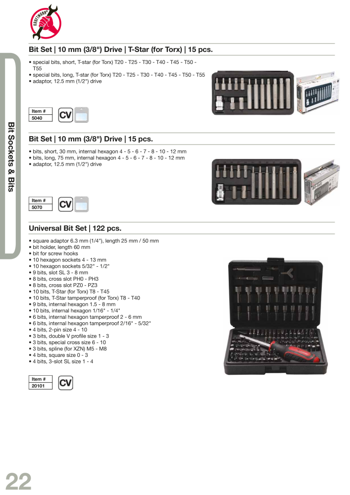 KRAFTMANN by BGS technic Catalog Hand tools Nº: 654 - Página 25