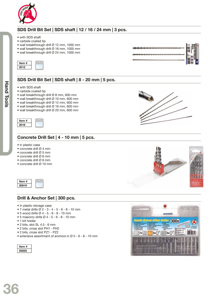 KRAFTMANN by BGS technic Catalog Hand tools Nº: 654 - Página 39