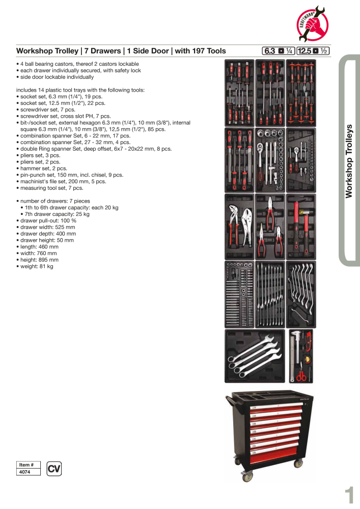 KRAFTMANN by BGS technic Catalog Hand tools Nº: 654 - Página 4