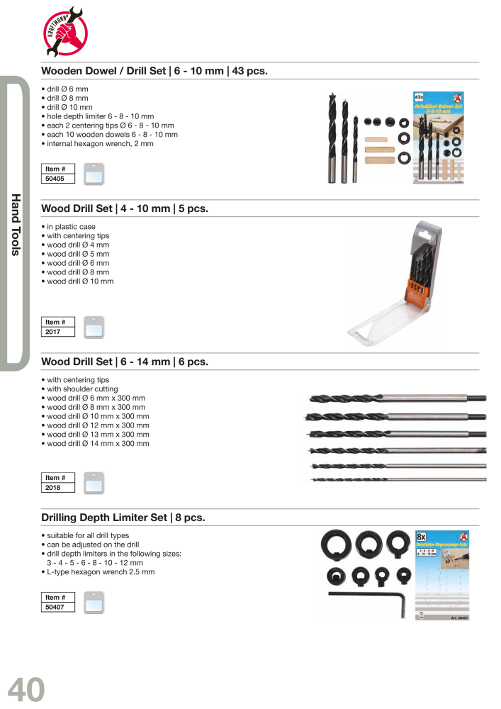 KRAFTMANN by BGS technic Catalog Hand tools Nb. : 654 - Page 43