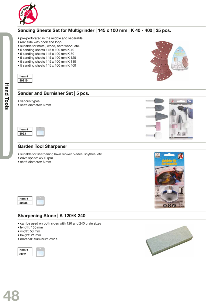 KRAFTMANN by BGS technic Catalog Hand tools Nº: 654 - Página 51