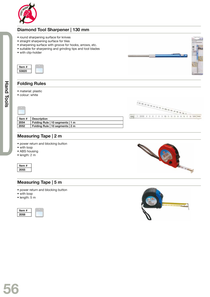 KRAFTMANN by BGS technic Catalog Hand tools Nº: 654 - Página 59