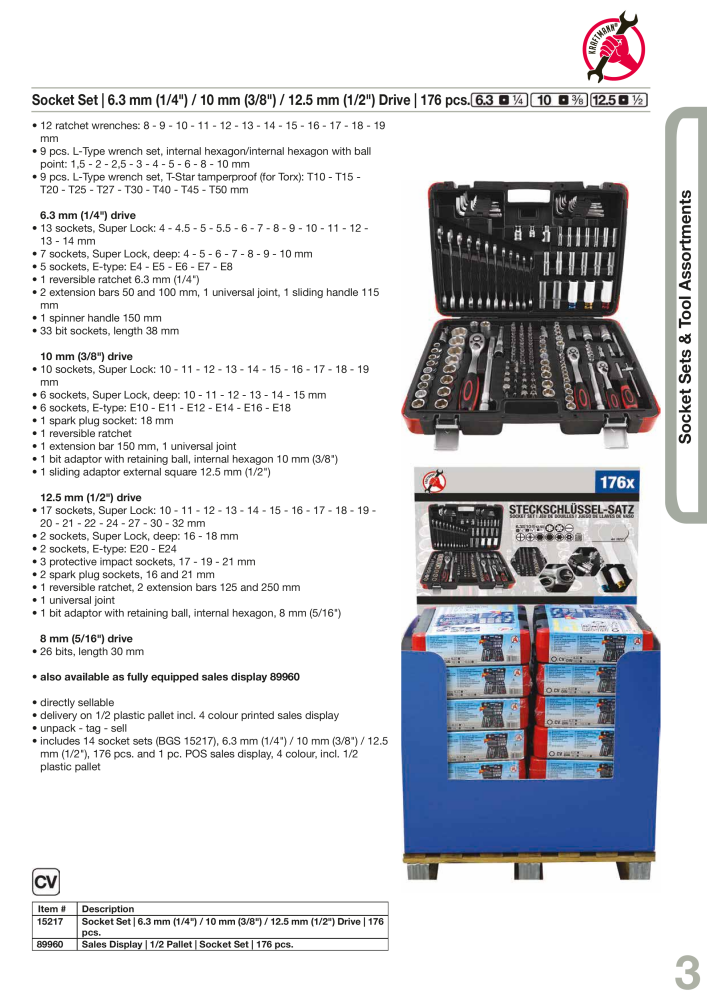 KRAFTMANN by BGS technic Catalog Hand tools Nº: 654 - Página 6