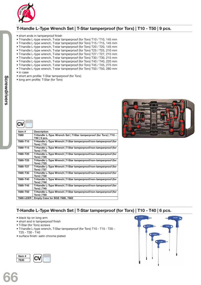 KRAFTMANN by BGS technic Catalog Hand tools Nº: 654 - Página 69