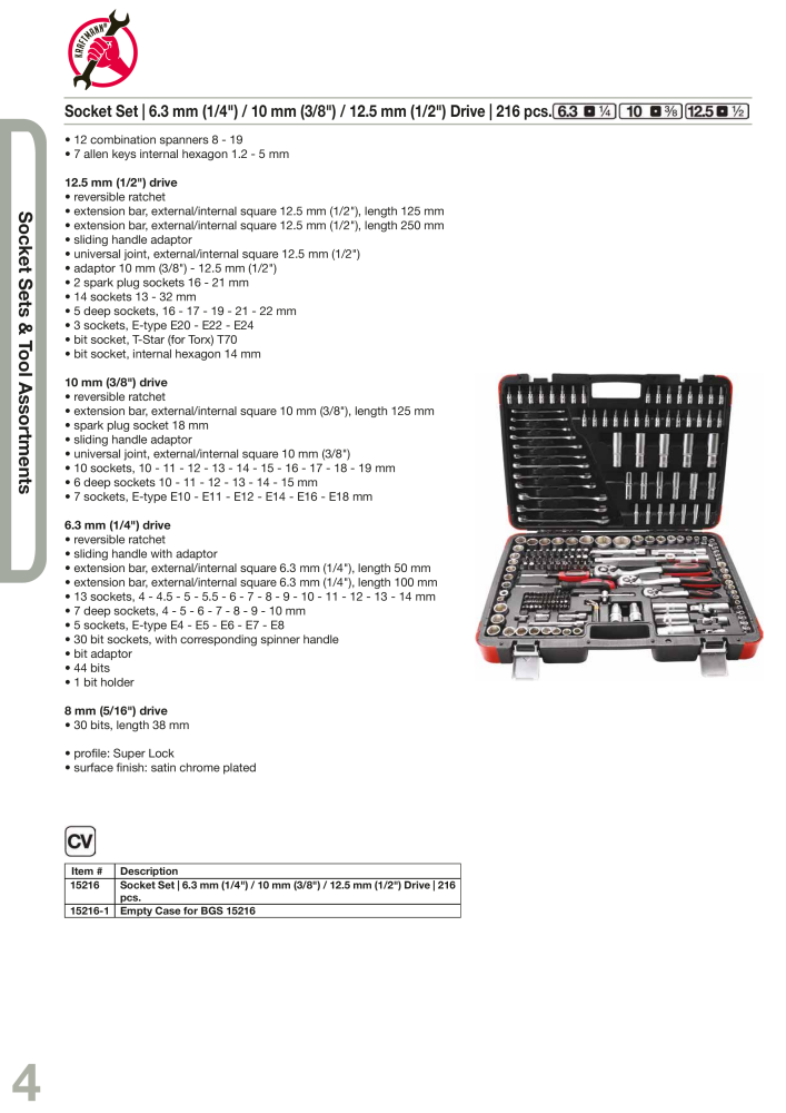 KRAFTMANN by BGS technic Catalog Hand tools NO.: 654 - Page 7