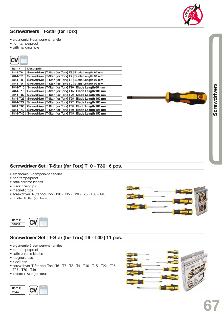 KRAFTMANN by BGS technic Catalog Hand tools NR.: 654 - Seite 70