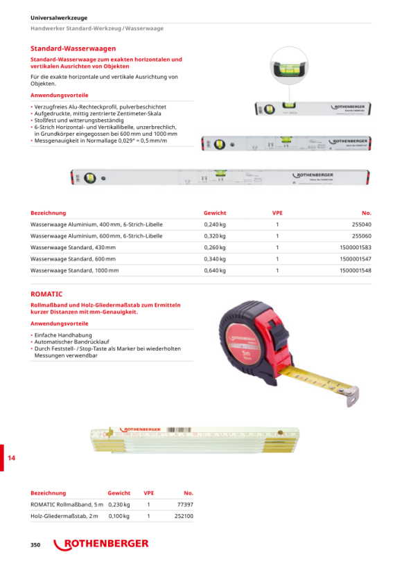 Rothenberger Elektrische combinatietang 180 mm 1500003163