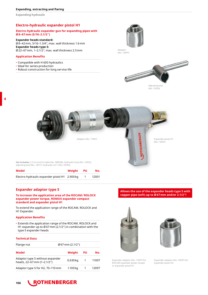 Rothenberger Maincatalog NR.: 711 - Side 106