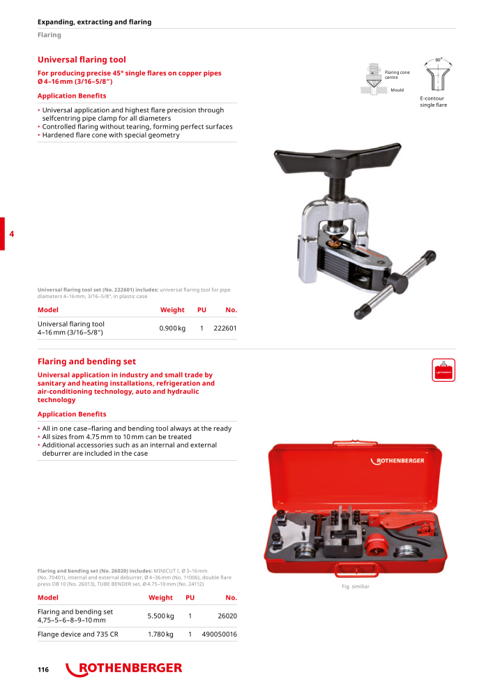 Rothenberger Maincatalog NO.: 711 - Page 116