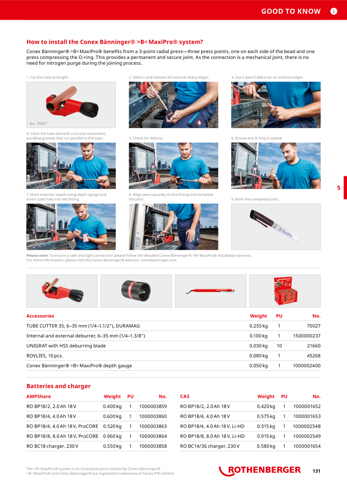 Rothenberger Maincatalog NR.: 711 - Strona 131