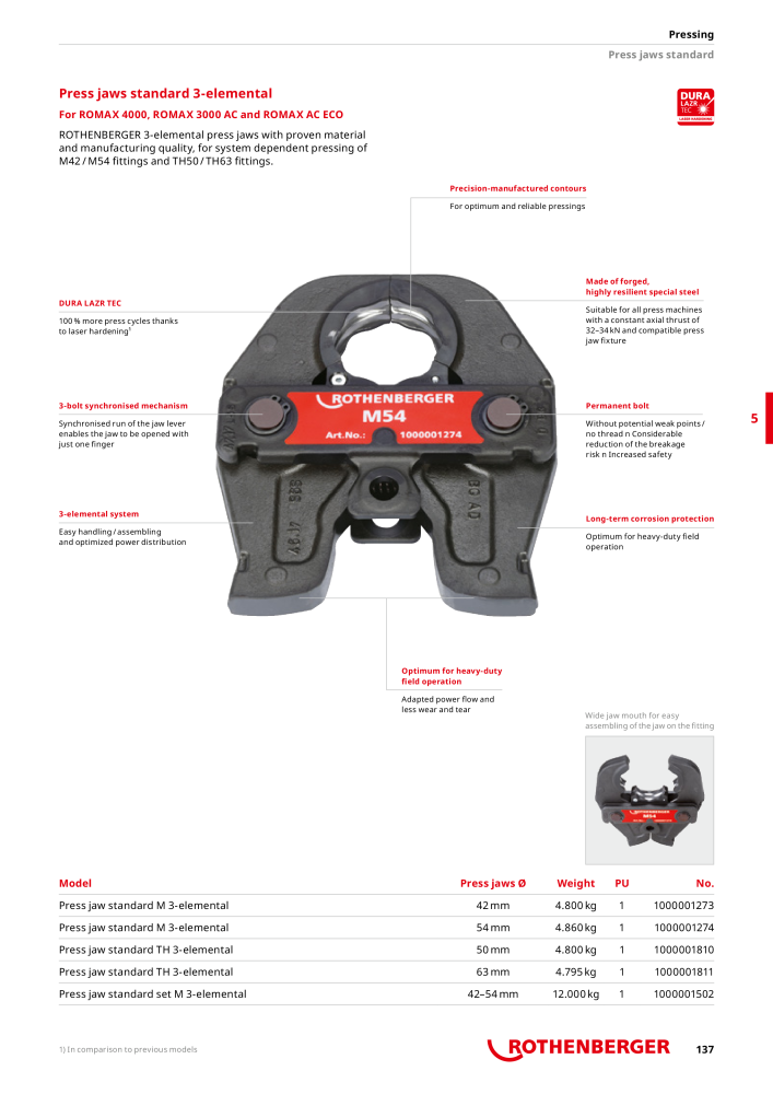 Rothenberger Maincatalog n.: 711 - Pagina 137