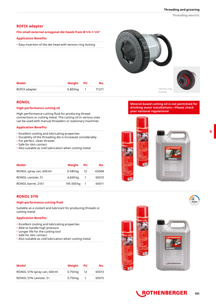 Rothenberger Maincatalog NR.: 711 - Seite 161