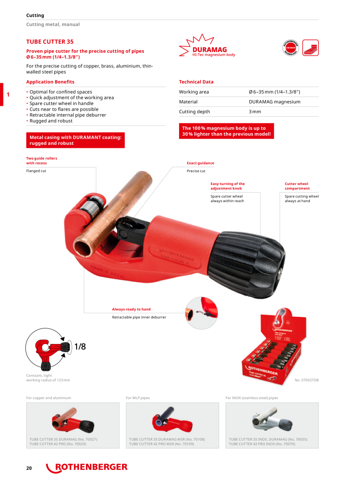 Rothenberger Maincatalog NR.: 711 - Side 20