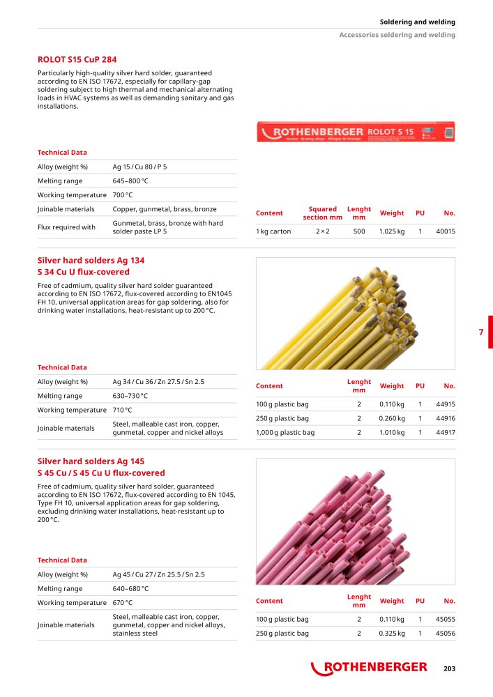 Rothenberger Maincatalog NR.: 711 - Side 203