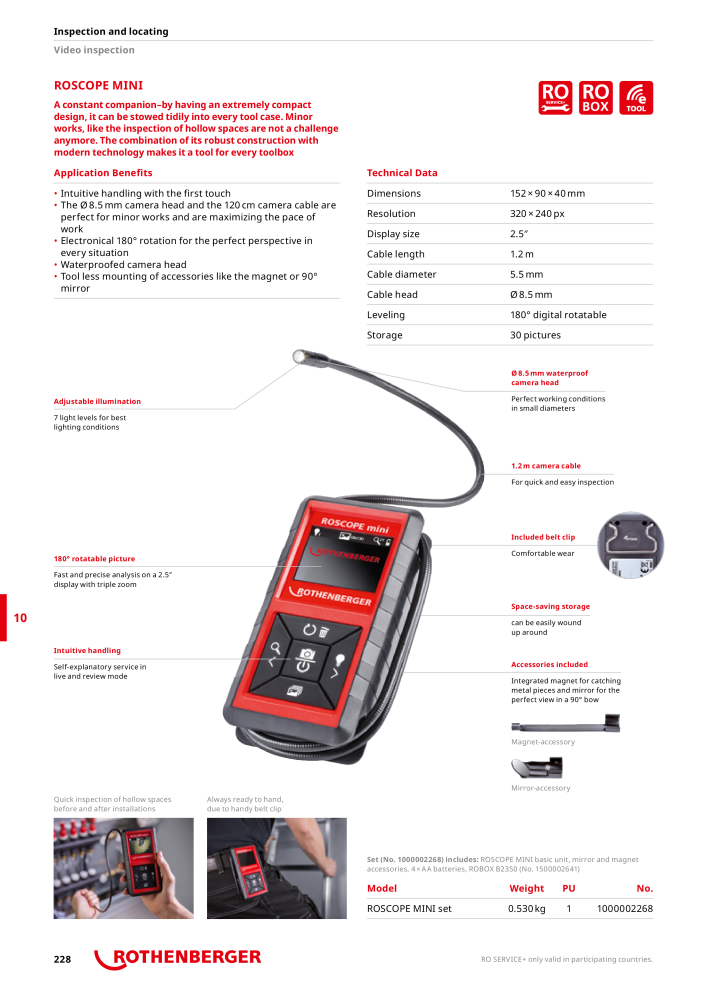 Rothenberger Maincatalog NR.: 711 - Side 228