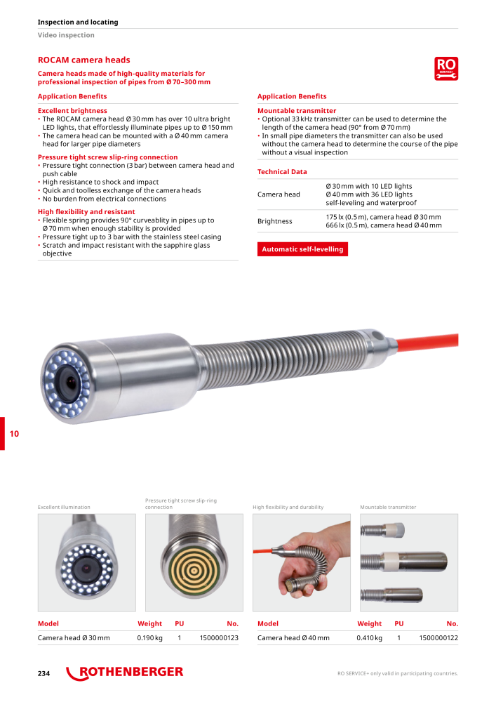 Rothenberger Maincatalog Nº: 711 - Página 234