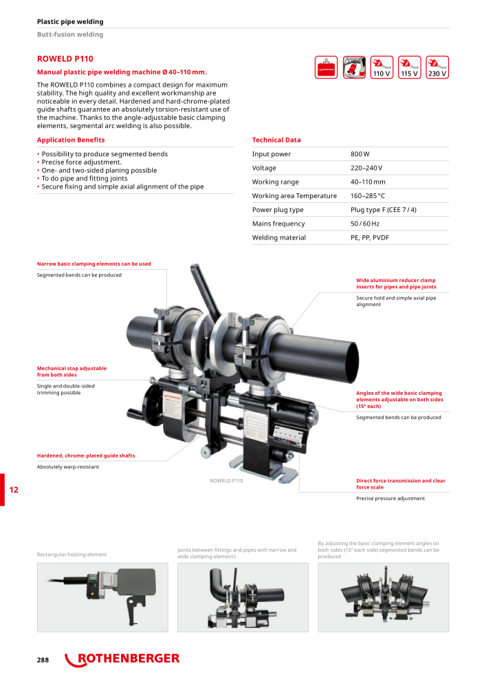 Rothenberger Maincatalog Nb. : 711 - Page 288