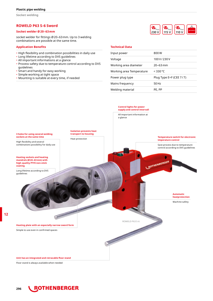 Rothenberger Maincatalog n.: 711 - Pagina 296