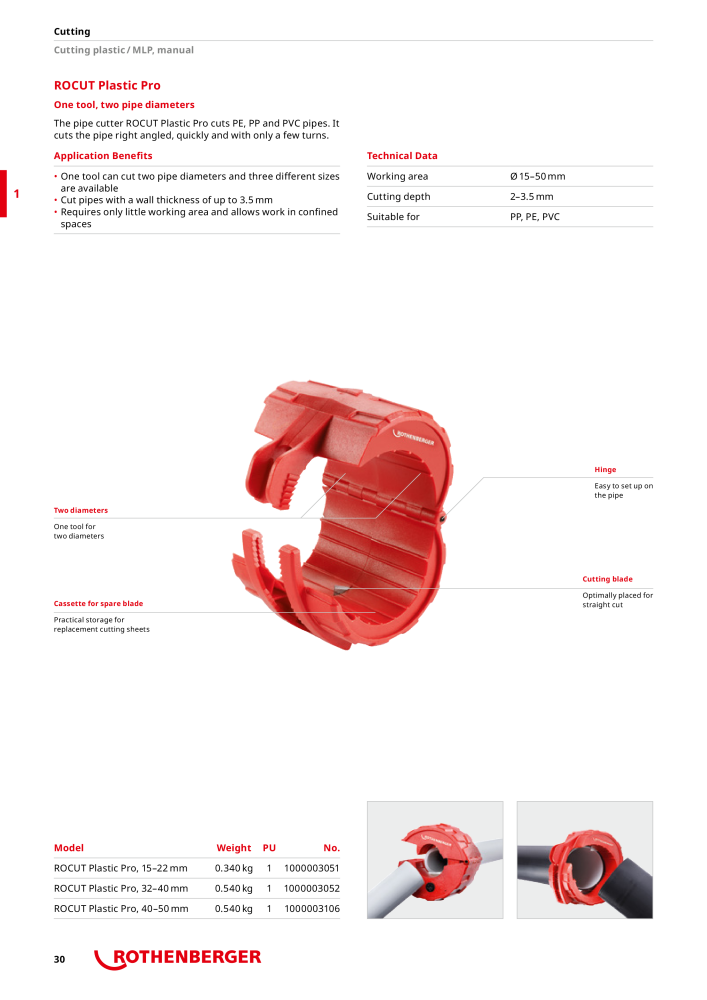 Rothenberger Maincatalog NO.: 711 - Page 30