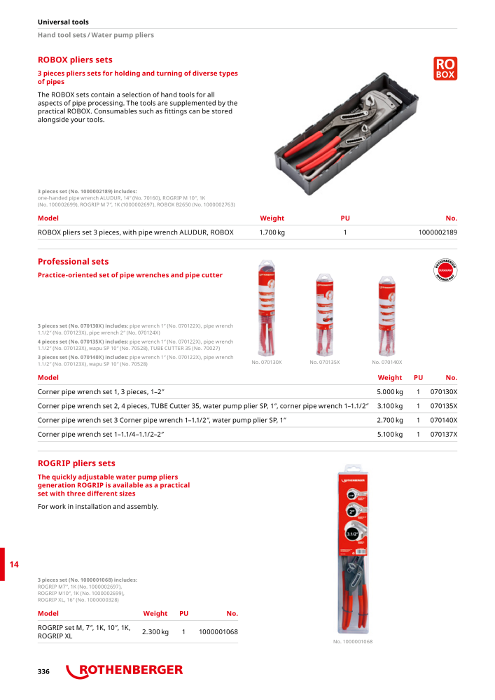 Rothenberger Maincatalog NR.: 711 - Seite 336