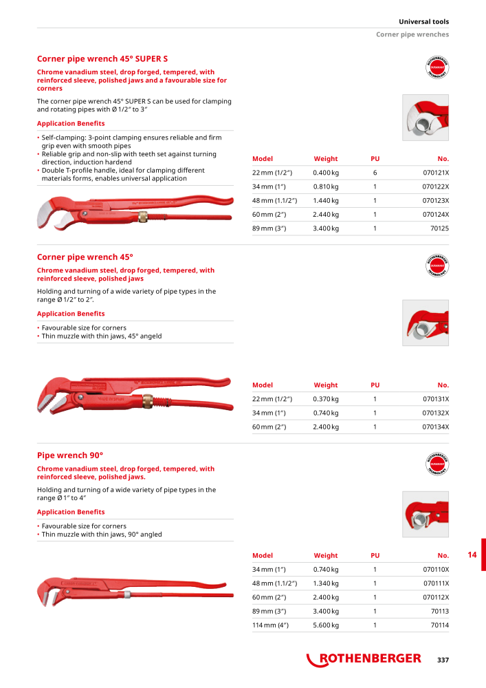 Rothenberger Maincatalog n.: 711 - Pagina 337