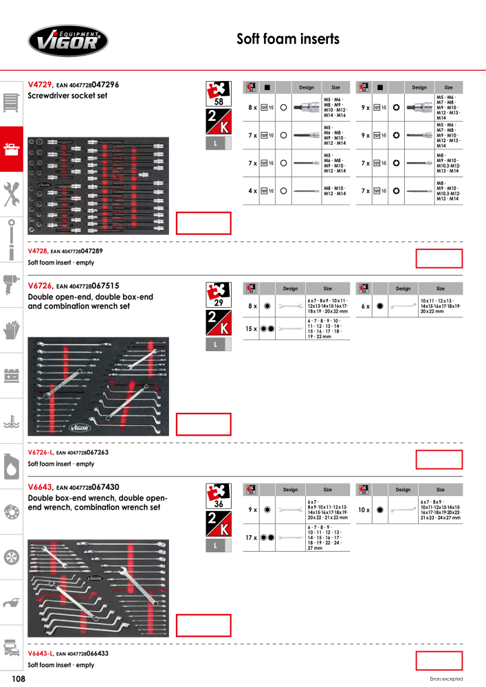 VIGOR main catalogue NR.: 715 - Strona 110