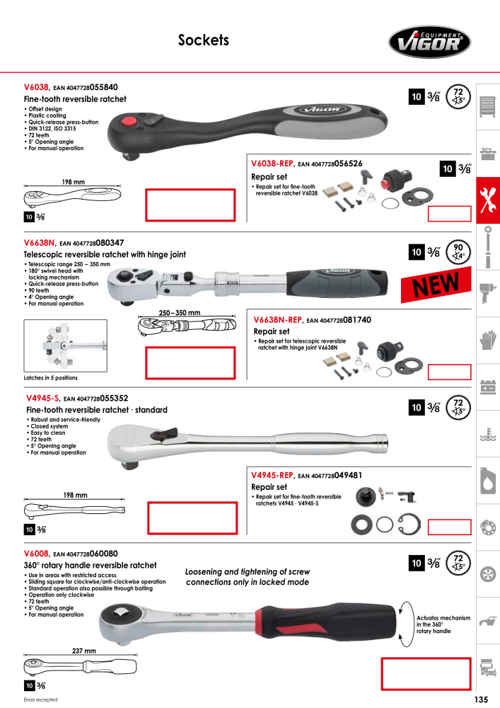 VIGOR main catalogue NO.: 715 - Page 137