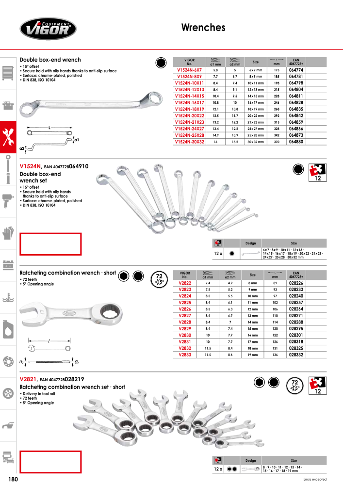 VIGOR main catalogue Nb. : 715 - Page 182