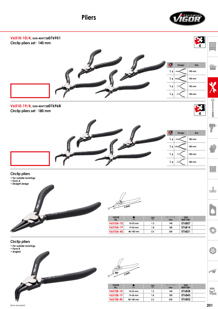 VIGOR main catalogue NR.: 715 - Seite 203