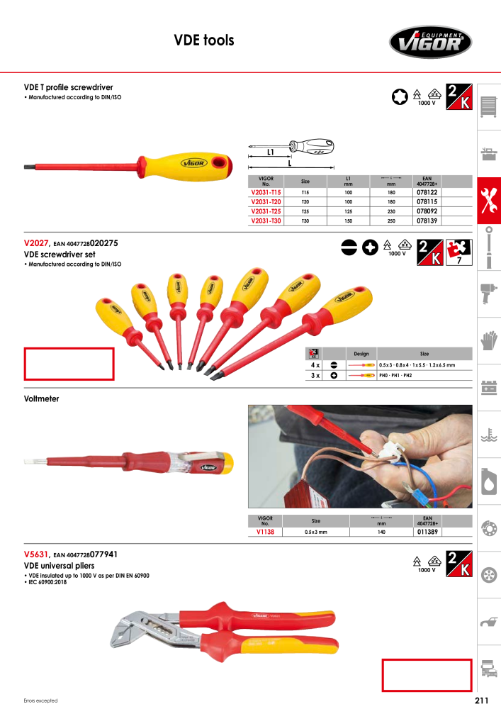 VIGOR main catalogue NR.: 715 - Strona 213