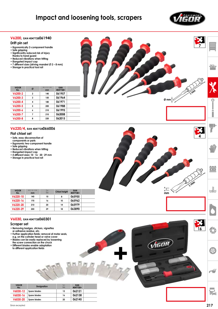 VIGOR main catalogue NO.: 715 - Page 219