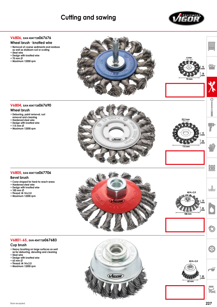 VIGOR main catalogue NEJ.: 715 - Sida 229