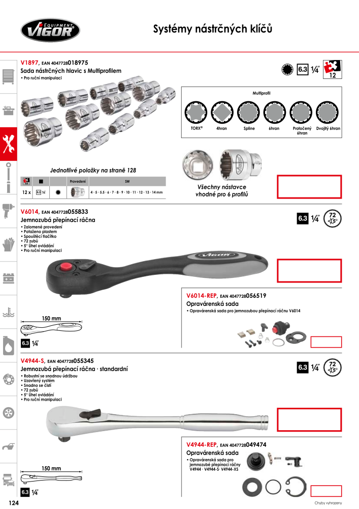 Hlavní katalog VIGOR NR.: 717 - Strona 126