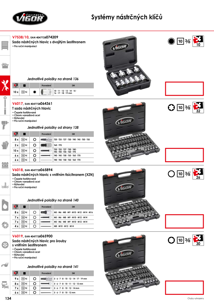 Hlavní katalog VIGOR NR.: 717 - Seite 136