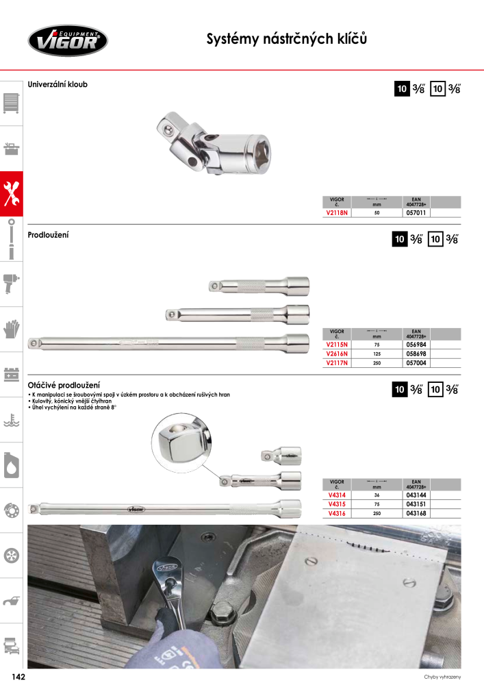 Hlavní katalog VIGOR NR.: 717 - Seite 144