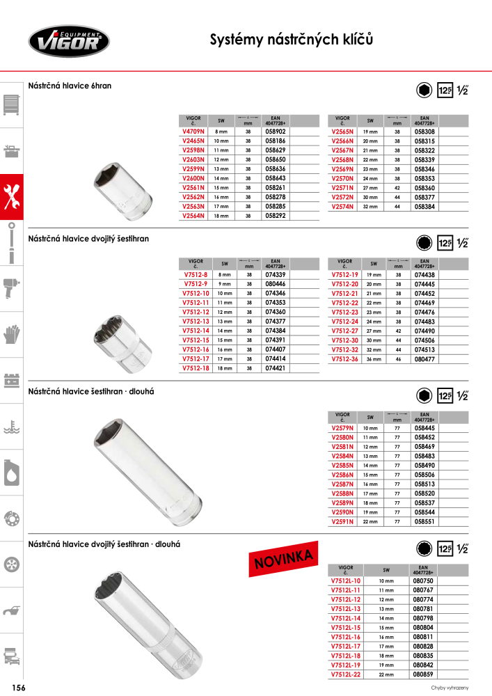 Hlavní katalog VIGOR Nb. : 717 - Page 158