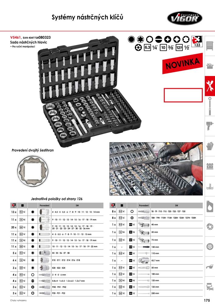 Hlavní katalog VIGOR Č. 717 - Strana 177