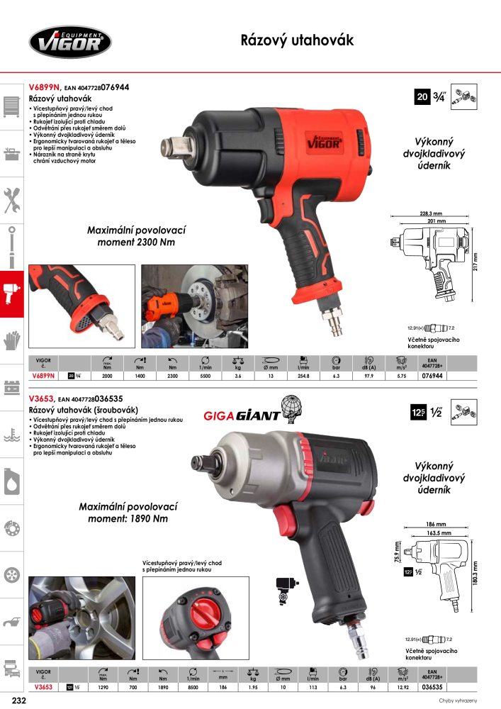 Hlavní katalog VIGOR Č. 717 - Strana 234