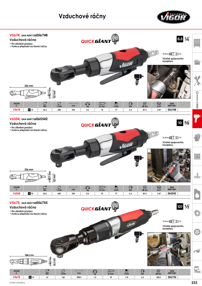 Hlavní katalog VIGOR Č. 717 - Strana 235