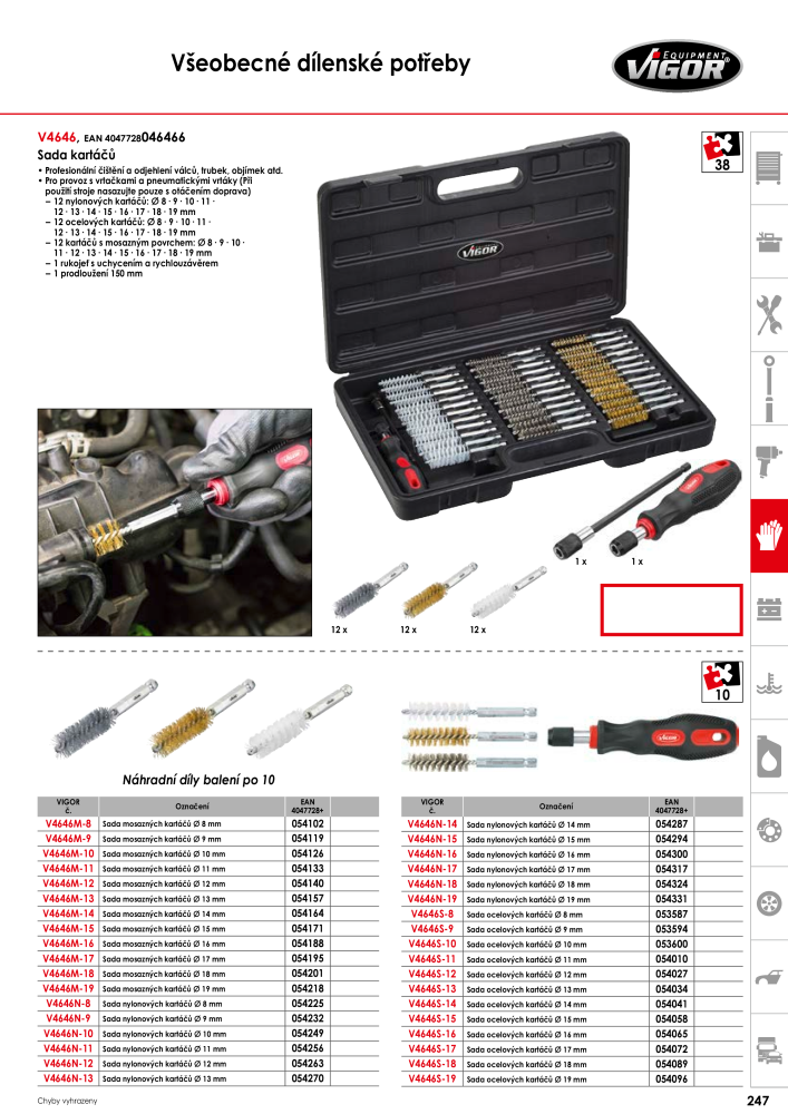 Hlavní katalog VIGOR Č. 717 - Strana 249