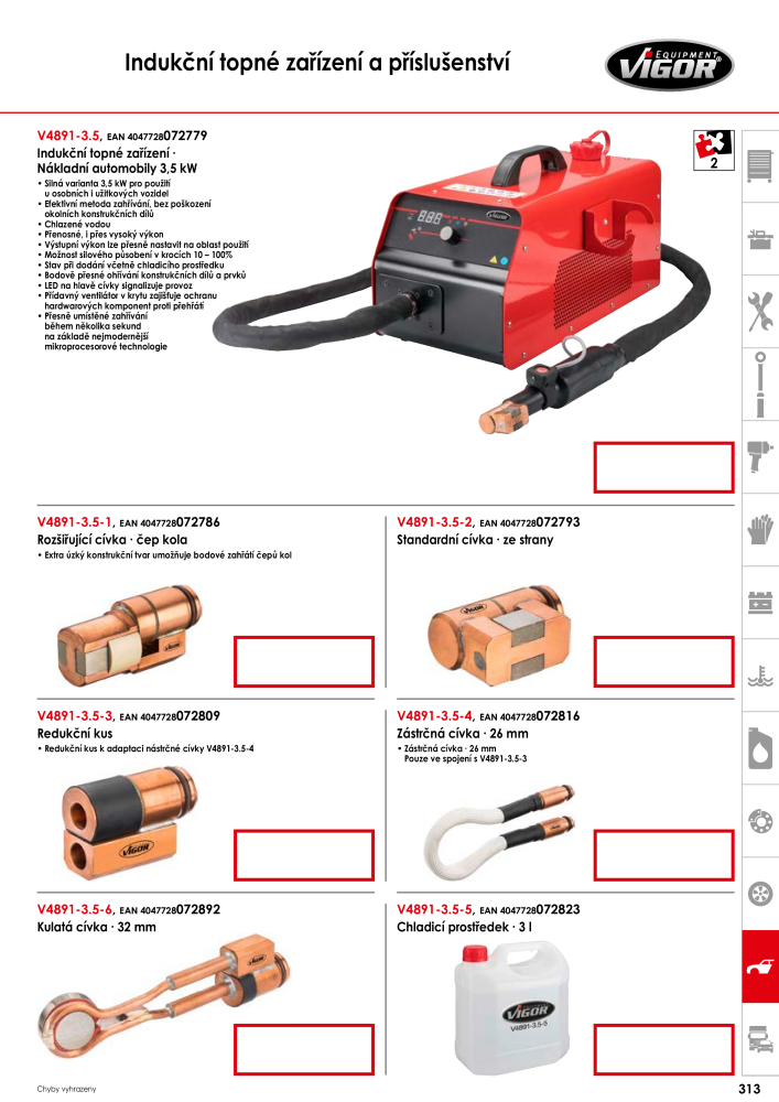 Hlavní katalog VIGOR Nº: 717 - Página 315