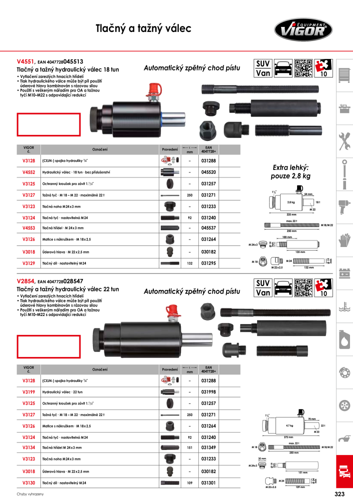 Hlavní katalog VIGOR Nº: 717 - Página 325