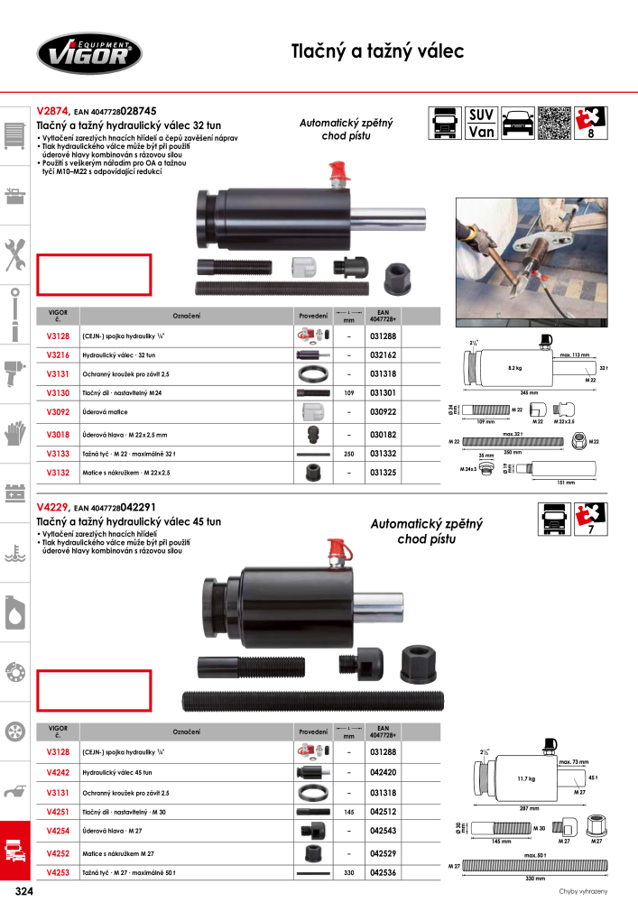 Hlavní katalog VIGOR NR.: 717 - Strona 326