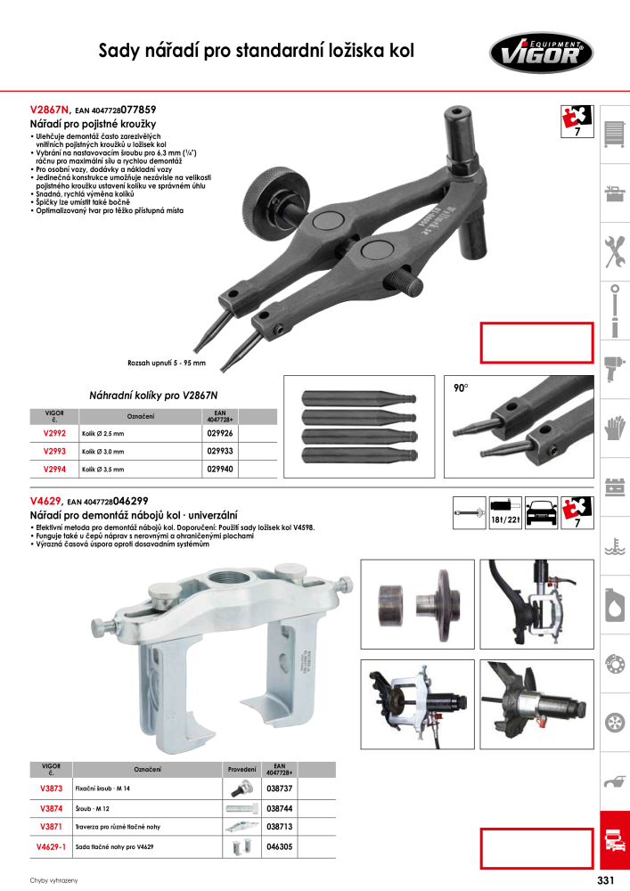 Hlavní katalog VIGOR Č. 717 - Strana 333