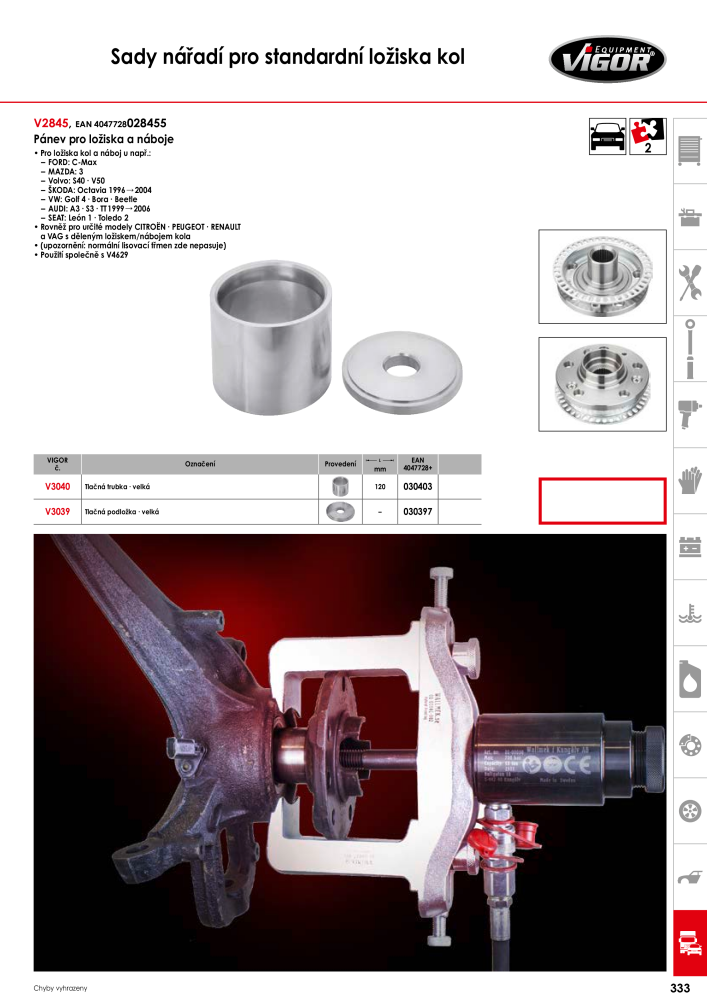 Hlavní katalog VIGOR Nb. : 717 - Page 335