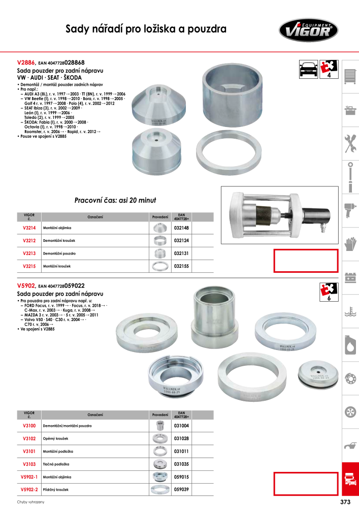 Hlavní katalog VIGOR NR.: 717 - Seite 375