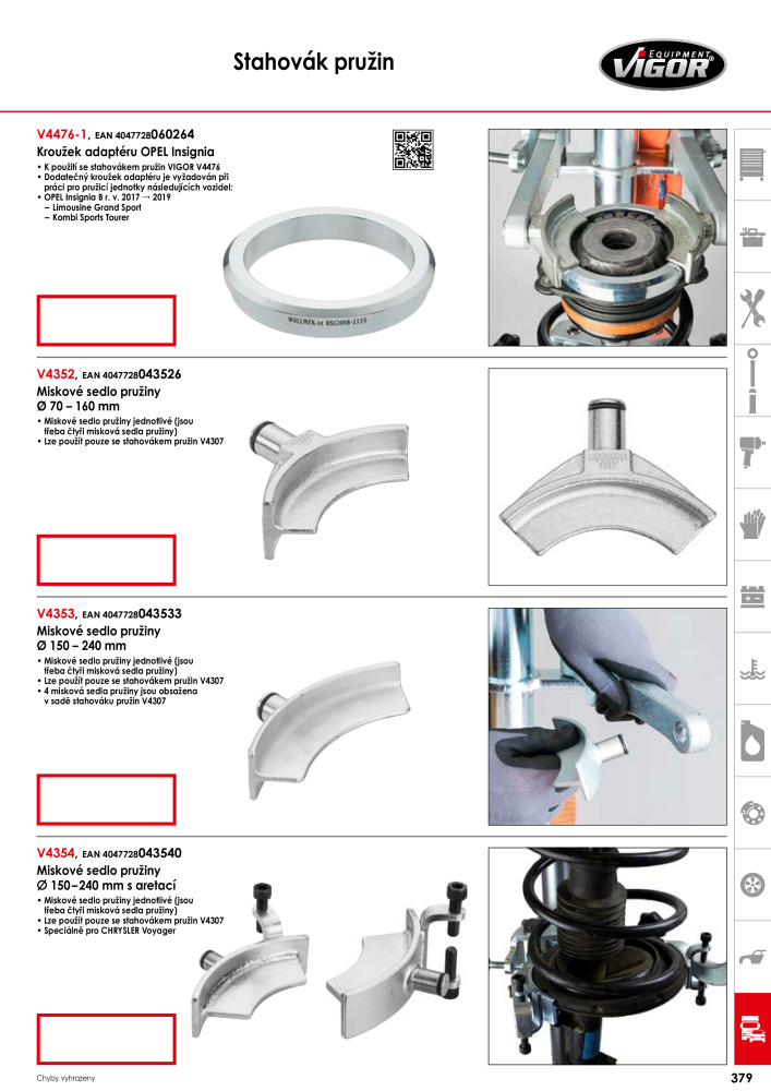 Hlavní katalog VIGOR Č. 717 - Strana 381